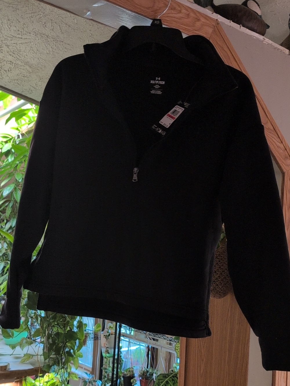 Under Armour Women's Black Quarter-Zip Pullover